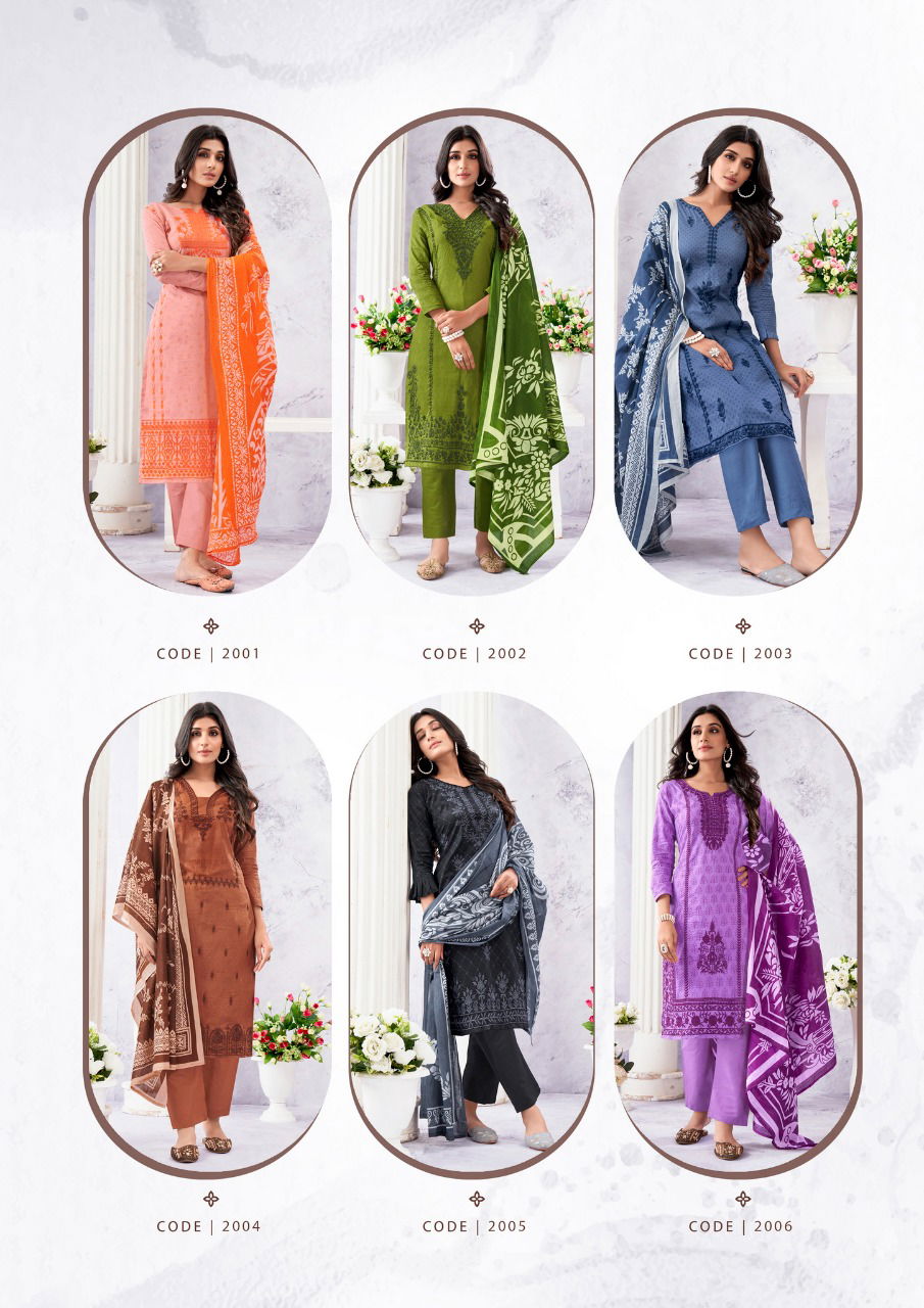 Keval Kafiya 2 Karachi Cotton Fancy Casual Wear Printed Dress Material Collection